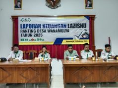 LAZISNU Ranting Wanamulya Gelar Laporan Keuangan Terbuka