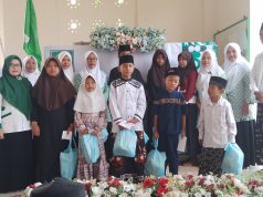Wujud Kepedulian NU, LAZISNU Ampelgading Santuni Anak Yatim Piatu